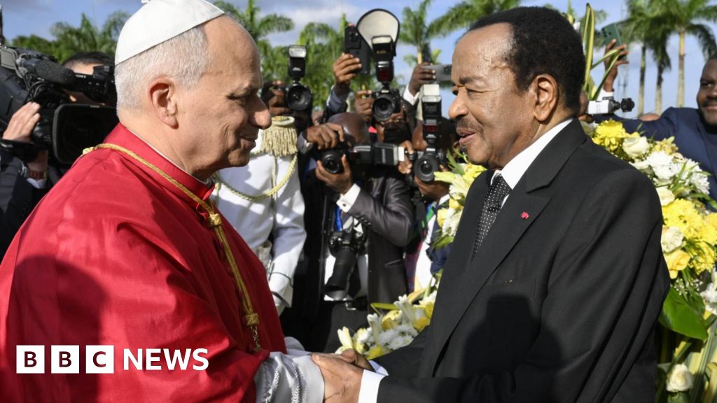 Pope Leo tells Cameroon’s government to root out corruption to find peace