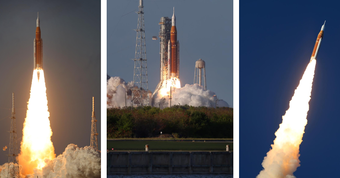 Moog technology successfully steers Artemis II space launch