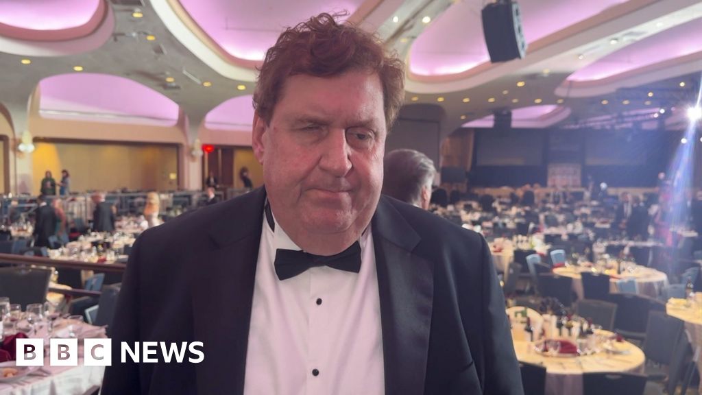 Gary O’Donoghue describes confusion and fears at correspondents’ dinner