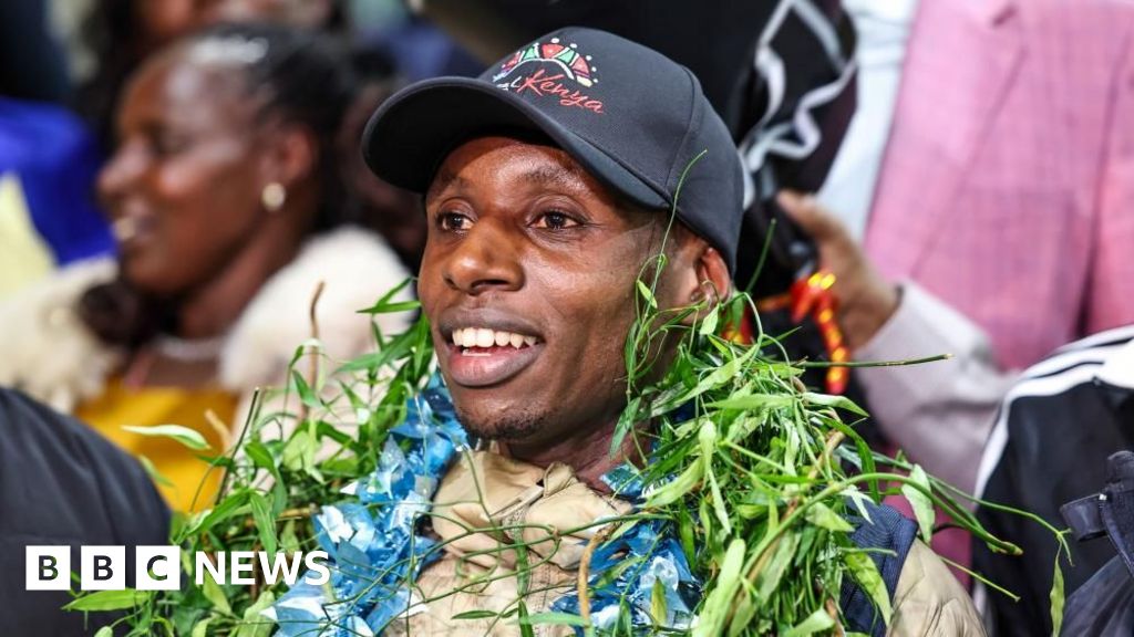 'I did not expect it': Kenya's Sabastian Sawe welcomed home with jubilant celebrations