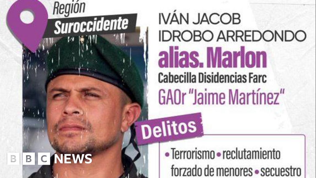 Colombia offers record $1.4m-reward for rebel it blames for deadly bomb attack