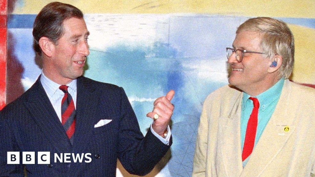 King leads tributes to late British art 'giant' David Hockney