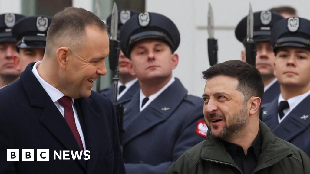 Zelensky under pressure to end row with Poland over WW2 name of army unit