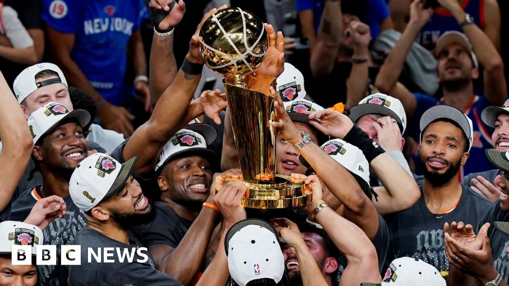 New York Knicks win NBA championship for first time in over 50 years