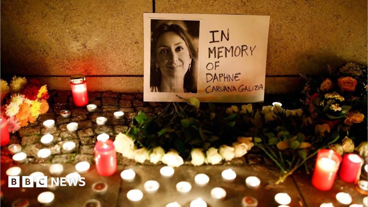 Daphne Caruana Galizia: Businessman goes on trial over murder of Maltese journalist