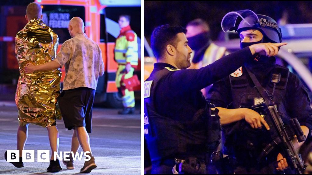 At the scene of Berlin Pride attack as manhunt continues