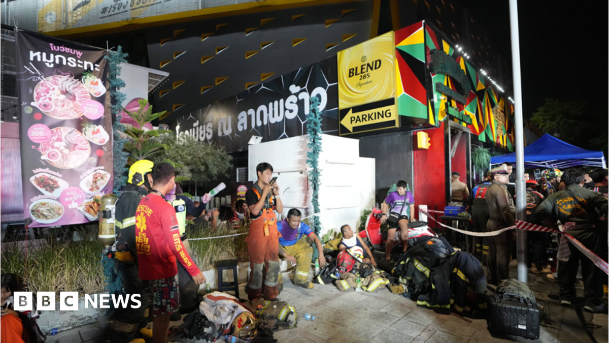 At least 27 killed in Bangkok bar fire, Thai authorities say