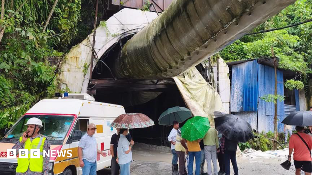 Sikkim tunnel collapse kills 12 while several others remain trapped; rescue operations under way