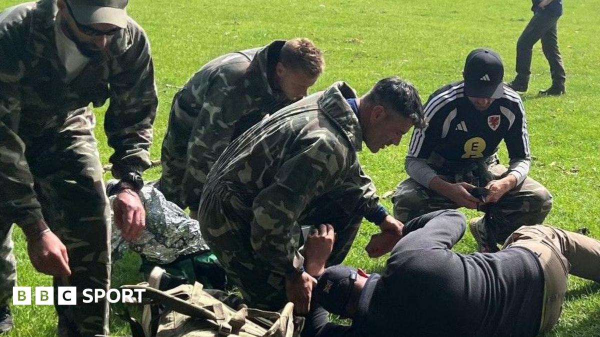 Bombs, blood, ambushes – why football coaches train with the army