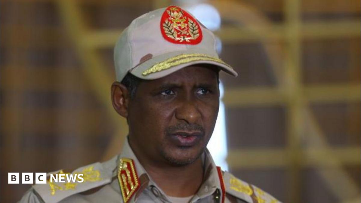 Sudan’s paramilitary RSF chief Hemedti sentenced to death over war crimes