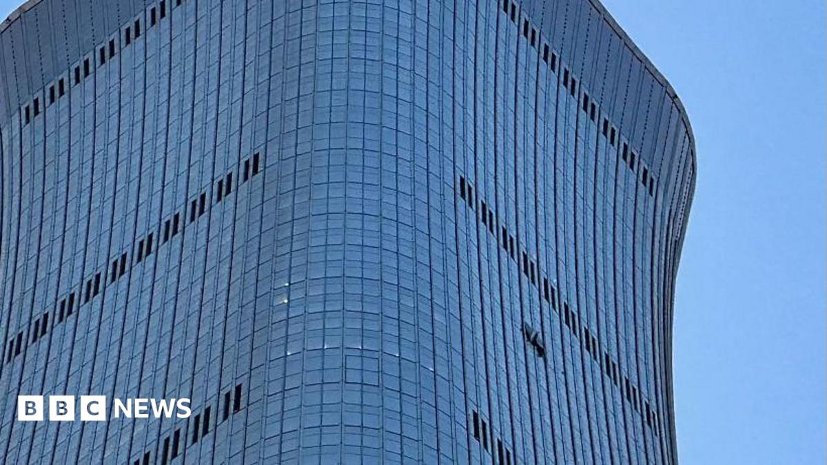 A plane crashed into a tower in Beijing, but China’s not saying what happened