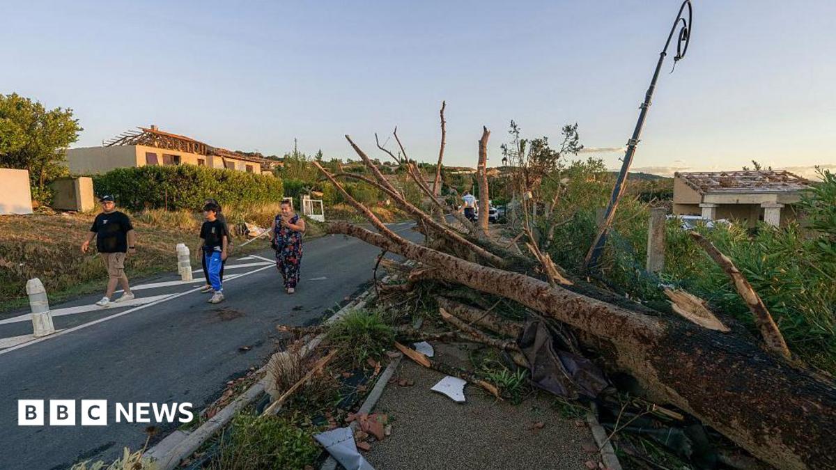 France tornado: Village of Pomas ravaged and dozens hurt