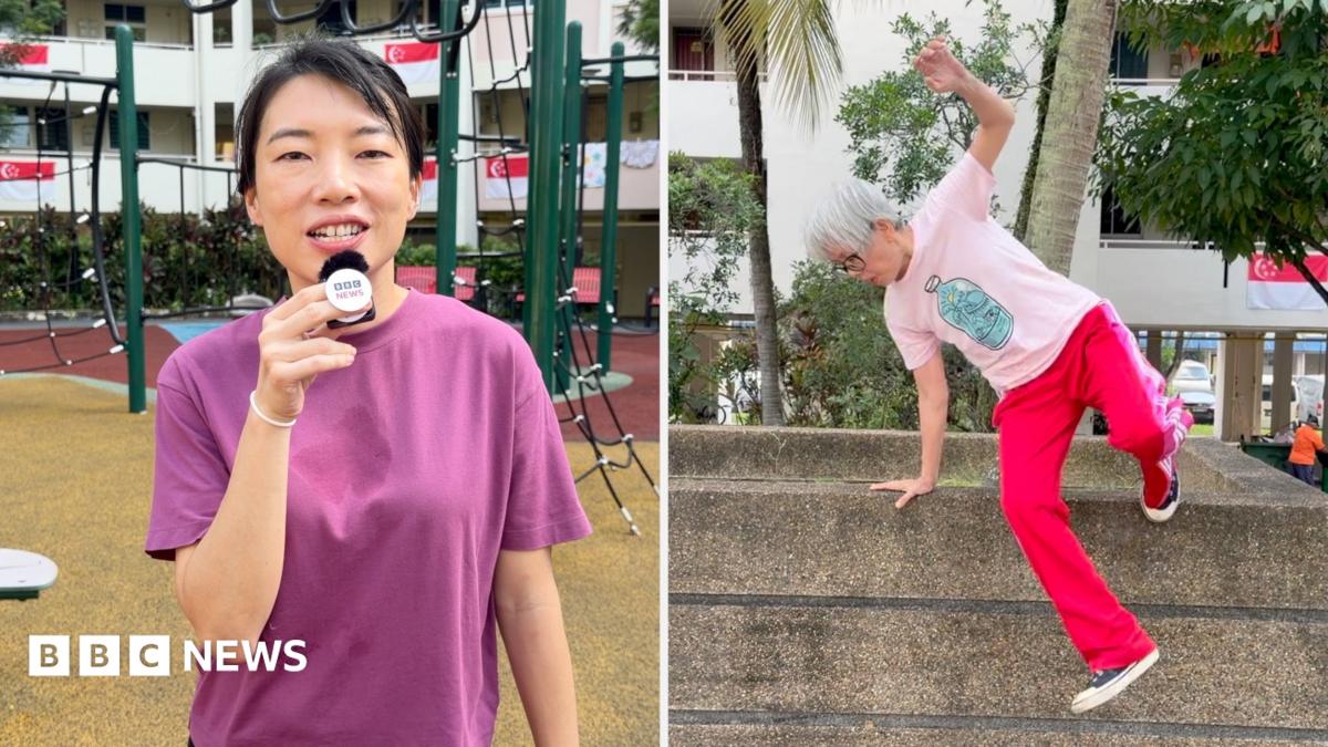 Why are seniors in Singapore doing parkour?