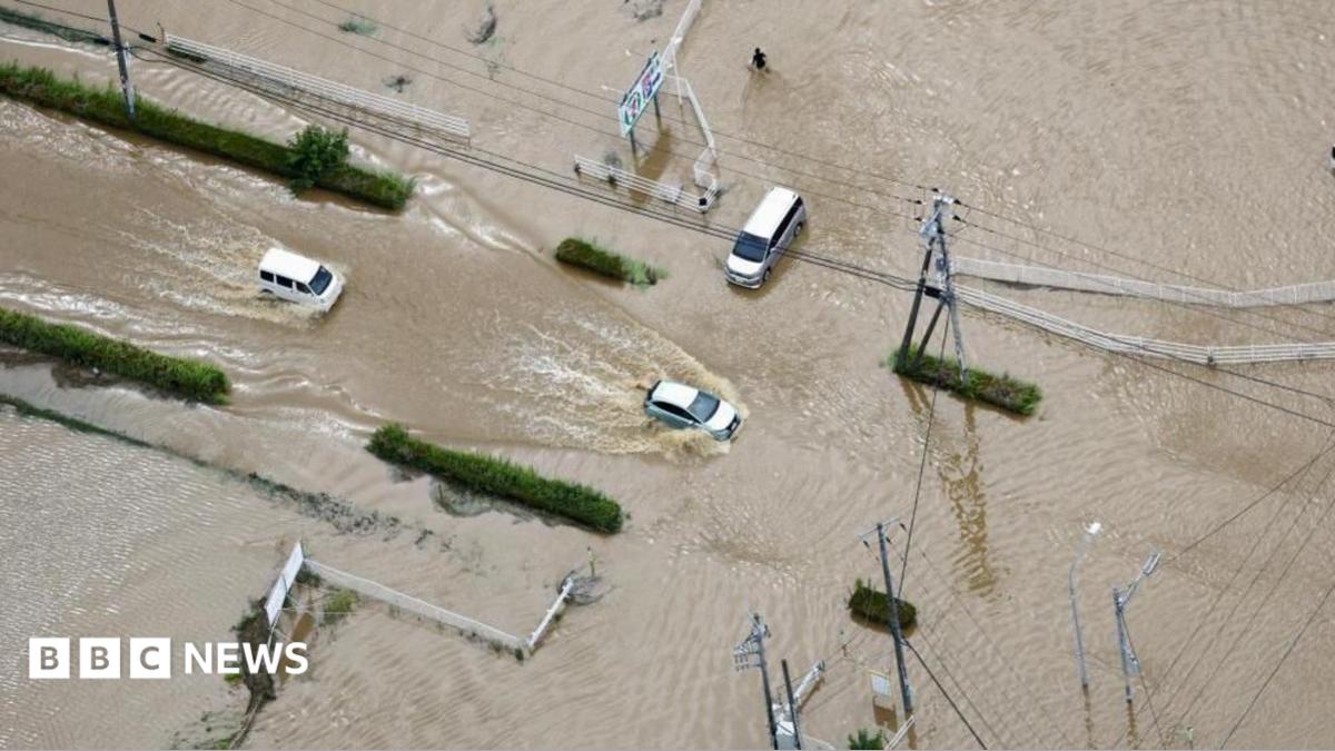 Japan: Record rains in Chiba kill four people as thousands stranded at Narita Airport