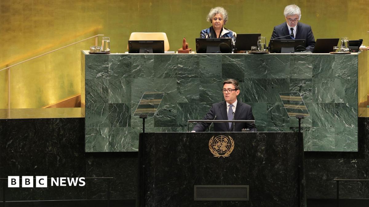 Watch: Key moments from UK PM’s first UN speech