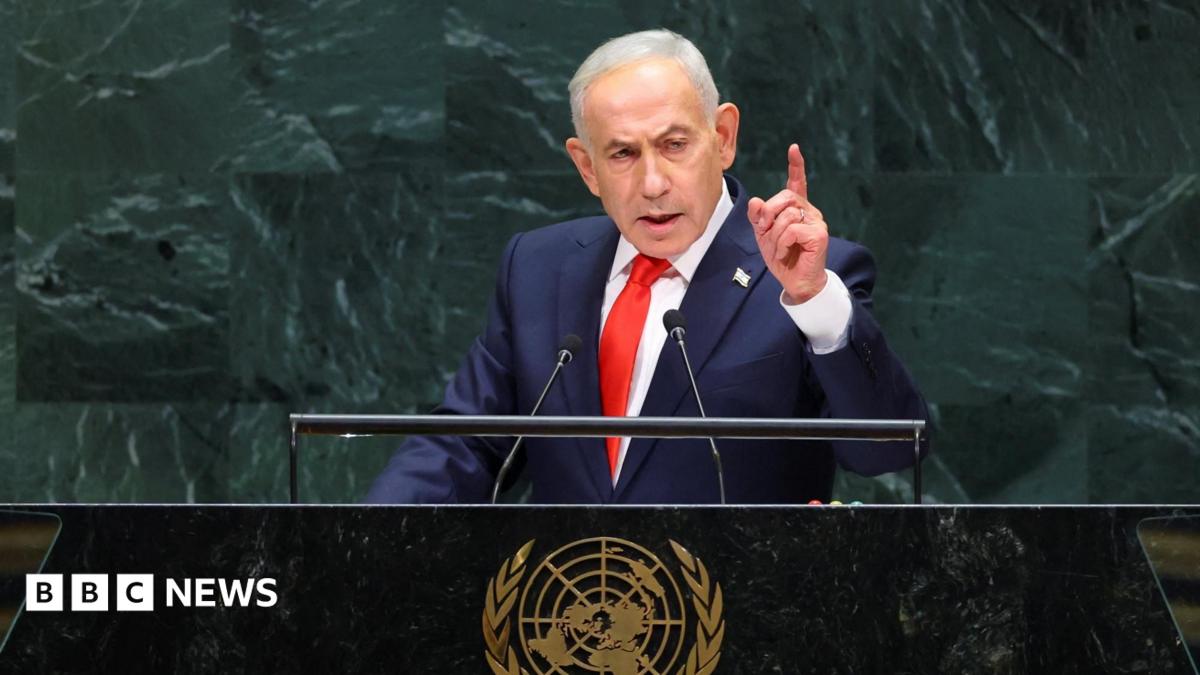 Netanyahu defends Israeli military actions in Middle East in UN speech