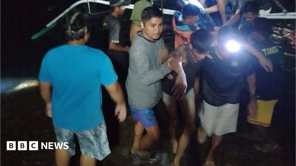 Philippine ferry fire: Survivor recalls being trampled as he made narrow escape