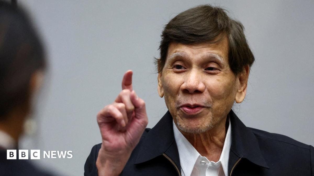 ICC: Philippines’ Rodrigo Duterte makes first in-person appearance at The Hague