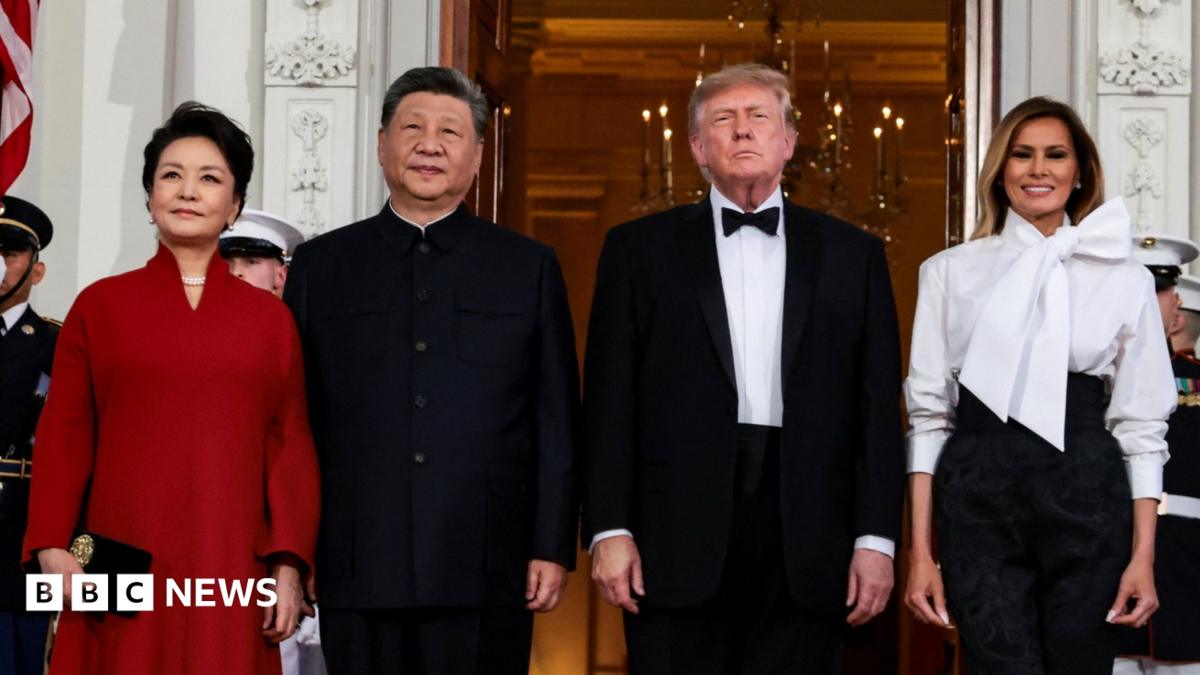 Watch: Trump puts on warm reception for China’s leader Xi in DC
