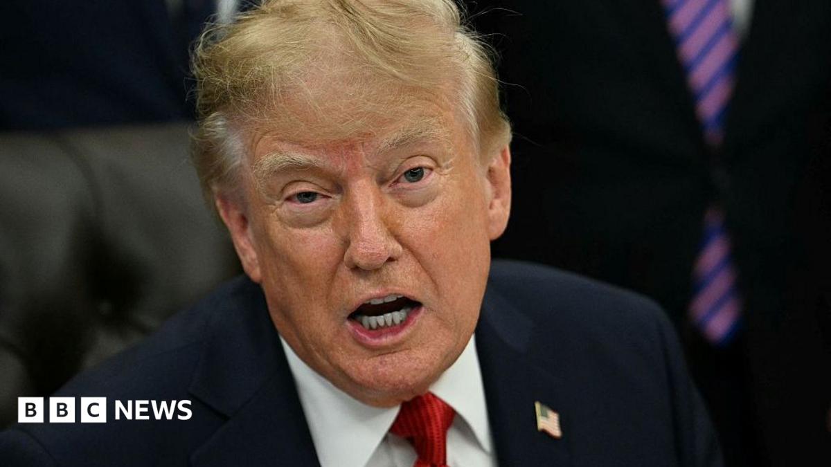 Donald Trump says he is banning CNN, Politico and MS NOW from White House