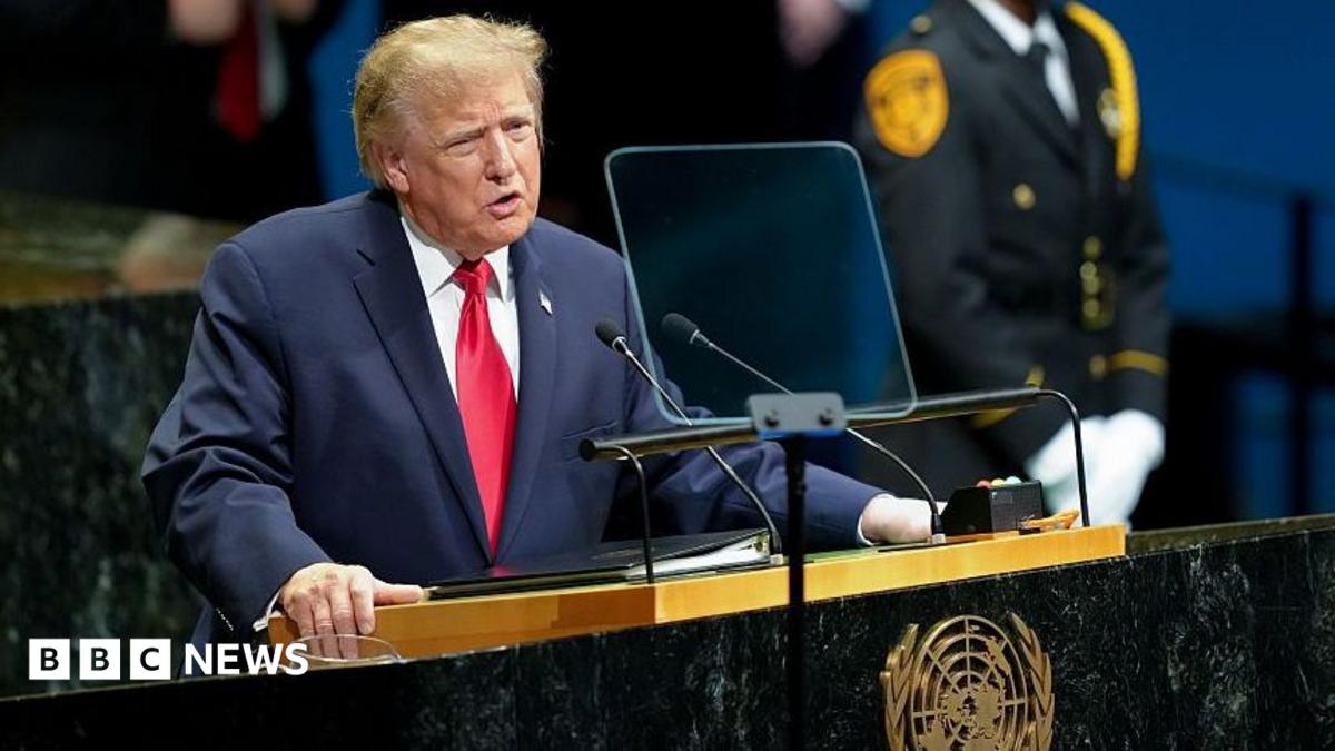 Trump threatens to ‘annihilate’ Iran in UN speech as officials meet on sidelines