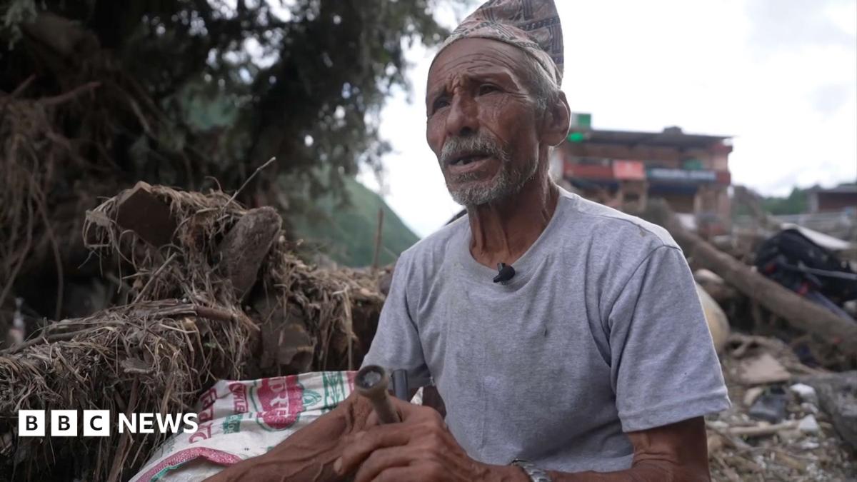 ‘Nothing but mud and silt’ – the village swept away by deadly floods in Nepal
