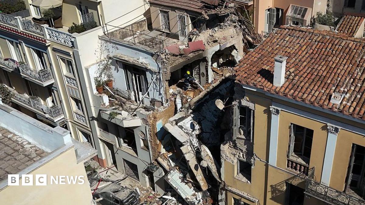 Athens explosion: One dead and five missing in blast near Acropolis in Plaka district