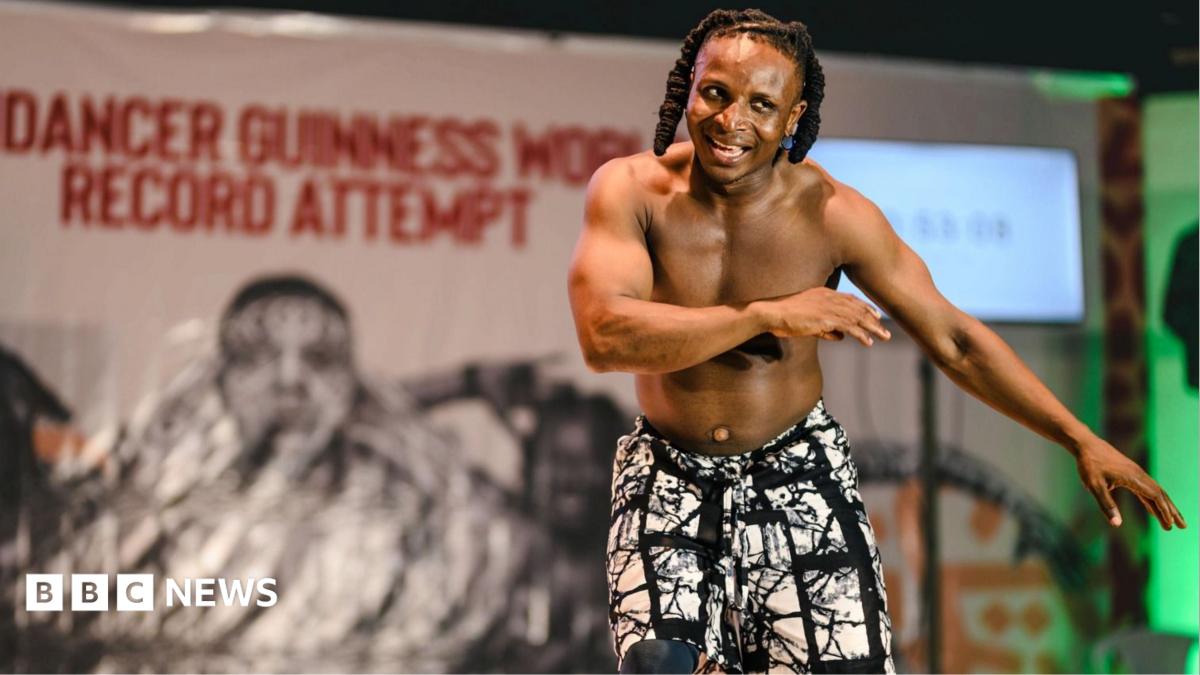 Nigeria’s Ben Dancer dances non-stop for seven days in world record bid