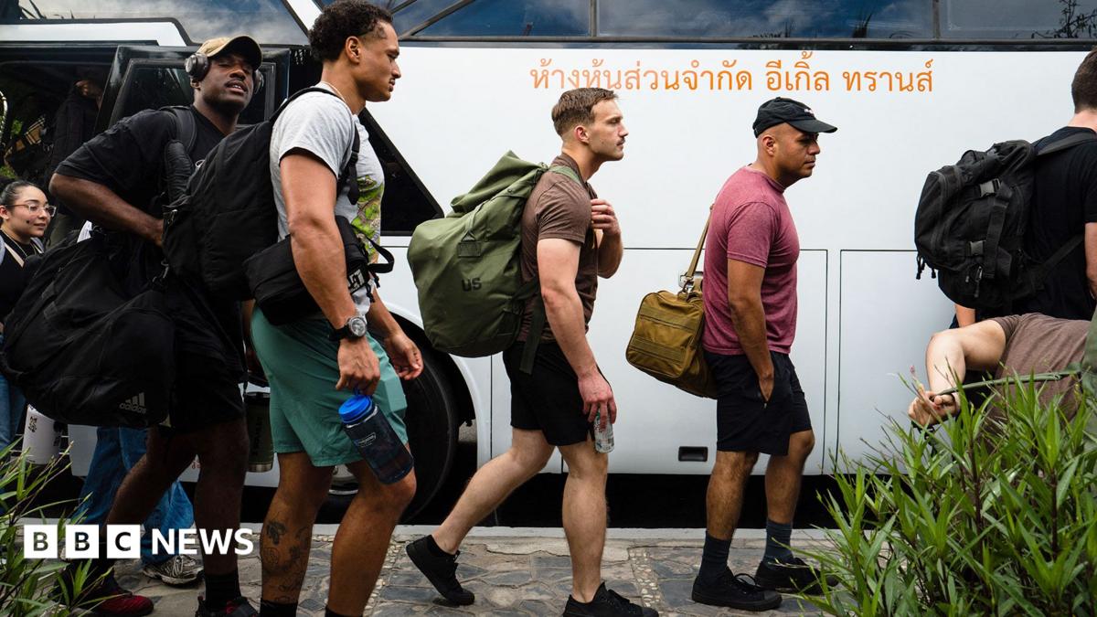 USS Abraham Lincoln: US sailors arrive in Thailand’s Pattaya after record 250 days at sea