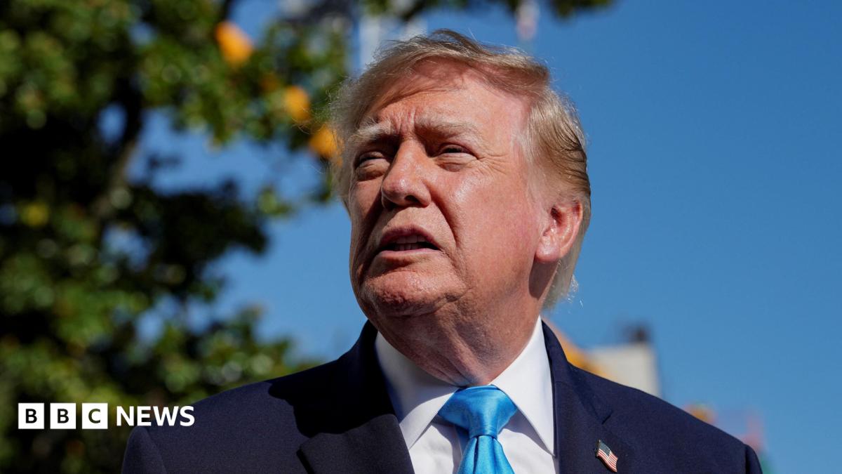 Donald Trump says a ‘threat’ led US to move bombers from RAF Fairford