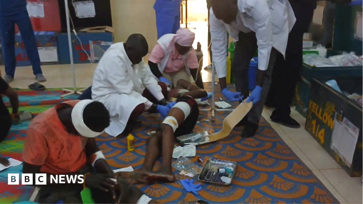 Sudan army drones hit mourners and fuel market killing more than 200 people, sources say