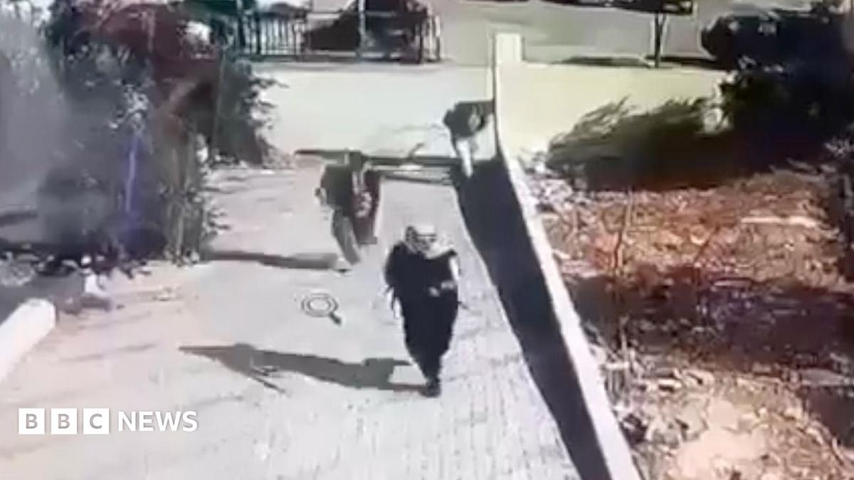 CCTV footage appears to show gunmen near church in Jordan
