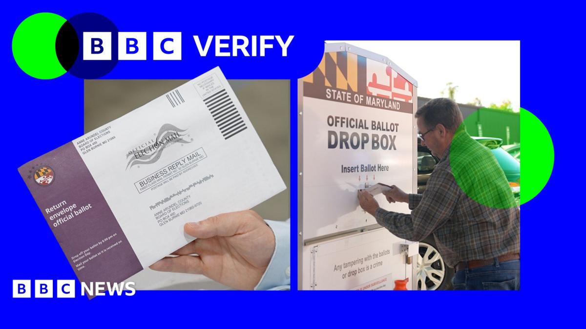Watch: How US mail-in ballots are secured and counted for the midterm election