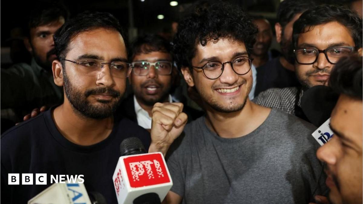 CJP protest: India ‘cockroach’ leaders who called on election chief to quit are freed from jail