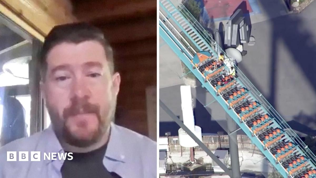 Witnesses recount moment man fell out of Six Flags roller coaster