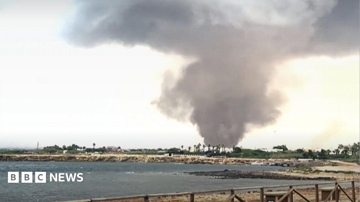 Tornado rips through Sicilian town and city